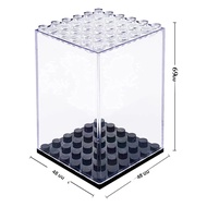 4-32pcs Minifigure กล่องอะคริลิค STACKABLE Building Blocks สําหรับตุ๊กตาของเล่นและของสะสม