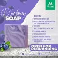 New BlueBerry Soap 70g.Open for Rebranding