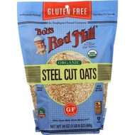 Bob's Red Mill Organic Gluten Free Whole Grain Steel Cut Oats 680 gm