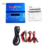 For  B6AC 80W Balance Charger 2-6S T-Plug Multifunction Intelligent Model Battery Charger EU Plug