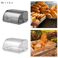 Devoko Bread Storage, Bread Holder, Roll-top Bread Bin, Bread Holder, Container, Counter Storage, Ba