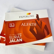 Paperline B3 NCR Delivery Letter 3-ply Delivery Letter/ 25 sets of Road Letter Book