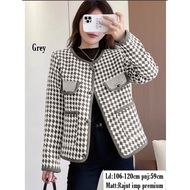 5168 korean style knitted button cardigan Blazer