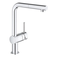 Grohe Minta L-Spout Sink Mixer tap with Pull-out Spray