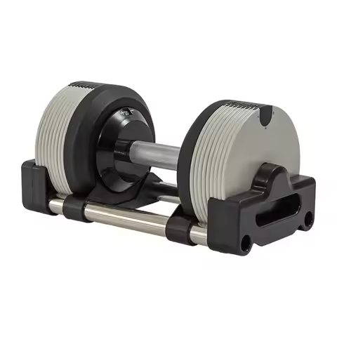 Adjustable 10kg to 50kg Cast Iron Dumbbell Weights Set for Home Gym Training for Weightlifting and F