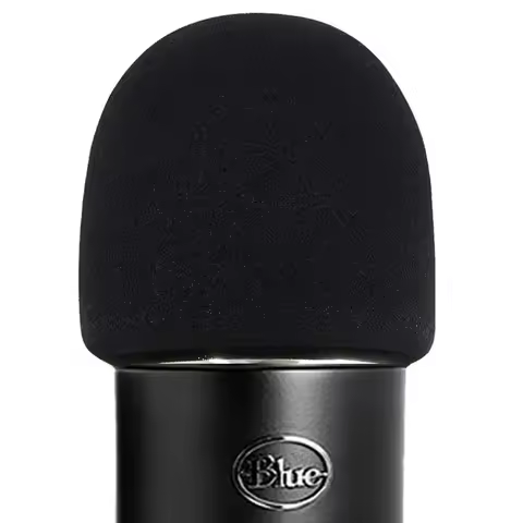 SHELKEE Foam Microphone Windscreen for Blue Yeti ,Yeti Pro condenser microphones- as a pop filter fo