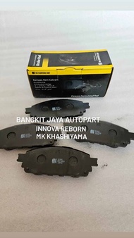 KAMPAS REM DEPAN MK KASHIYAMA D2355 INNOVA REBORN ORI BRAKE PAD MK KASHIYAMA 1SER