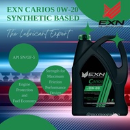 EXN CARIOS SAE 0W-20 0W20 FULLY SYNTHETIC ENGINE OIL API SN/GF-5