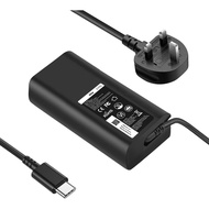 65W USB C Laptop Charger Compatible with Dell Latitude 5420 5520 5540 7420 7490 5550 7450 XPS 15 13 