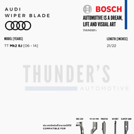 BOSCH ใบปัดน้ำฝน Audi อาวดี้ TT Aerotwin /  Aerotwin Plus ไร้โครง BOSCH Wiper Blade for Audi Aerotwi