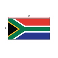 South Africa Flag 3x6ft, Bendera South Africa 3x6ft, Polyester