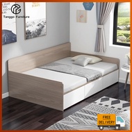 Tanggo Tatami Bed Frame Bed Frame With Storage Single/Super Single/Queen/King Bed Frame Storage Bed 