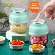 Electric garlic chopper blender migecon electric garlic chopper mini food chopper with USB, portable