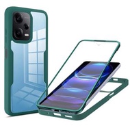 全城熱賣 - 適用於小米 紅米Note 12 Pro 5G / Poco X5 Pro 琪彩 亞克力+TPU 360度全包防摔手機殼（綠色）