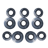 5 Sets Chainsaw Oil Seal Fuel Tank Vent Set for 4500 5200 5800 45cc 52cc 58cc Skeleton NBR Gasket Ch