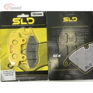 SCK RACING -SLD YAMAHA LC135 5Speed LC5S Y125ZR Y125Z SRL 115 Front Disc Brake Pad / Y125ZR REAR BRA