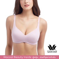 Wacoal Gold Wireless Bra เสื้อชั้นในไม่มีโครง Full Cup (A70 - E80) - WO1518