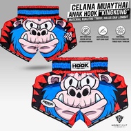 CELANA MUAY THAI ANAK HOOK FIGHT GEAR CTK001, KID MUAY THAI SHORTS, CELANA MUAYTHAI ANAK