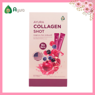 Ayura Collagen Shot Mix Berry อยุรา คอลลาเจนช็อต มิกซ์เบอร์รี่  7 sachets (7 ซอง/กล่อง) Ayura Brand chame