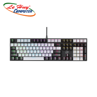 Bàn phím quang cơ Gaming DAREU EK810X BLACK-GREY (WATERPROOF Optical switch MULTI LED) - Blue switch