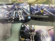 RG gundam force impulse fx-550 skygrasper 全新rising freedom gundam 成品三件500