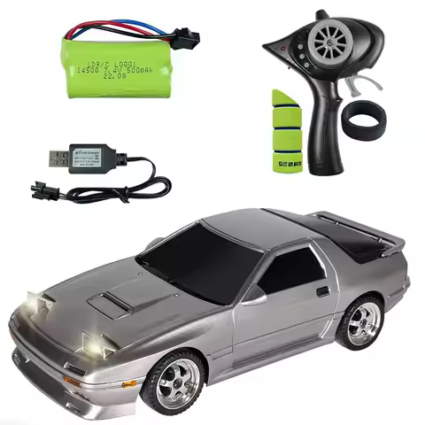 1:18 AE86 Model LD1802 LD1803 RC Drift Car 2.4G Remote Control on Road ESP Gyroscope LED RC Racing C