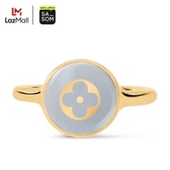 Louis Vuitton LV Pearly Confetti Ring Grey | ของแท้ ตรวจสอบโดย SASOM