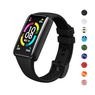 Silicone Strap for Huawei Band 6 Smart Watchband Adjustable Replacement Bracelet for Huawei Honor Band 6