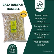 [2KG] Baja Rumput Karpet Russell Premium + Humic Acid