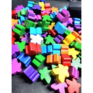 Meeple Colorful - Game Bits - Board Game