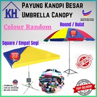 Good Quality Square / Round Umbrella Canopy For Night Market Payung Petak Kanopi Pasar Malam Bulat / Empat Segi