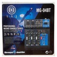 ๋JH Mixer เครื่องเสียง MG-04 สเตอริโอมิกเซอร์ 4ช่อง ผสมสัญญาณเสียง/แต่งเสียง มีบลูทูธ STEREO MIXER U