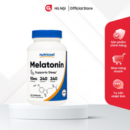 Viên uống Melatonin Nutricost (5mg 10mg 20mg) của Mỹ hỗ trợ ngủ ngon an toàn hiệu quả cao - GYMSTORE