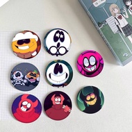 S-Spooky Month Round Badge Creative Brooch Clothing Backpack Accessories Lapel Pin