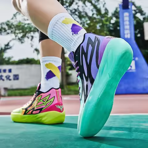 High Quality Lamelo Ball 2 Generation Basketball Shoes Actual Combat Non-slip New Sports Shoes for M