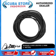 Zeepro 2.9mm Bungee Cord Line Scuba Diving Sidemount 1 Meter Meter Meter Accessories BC Buoyancy Scu