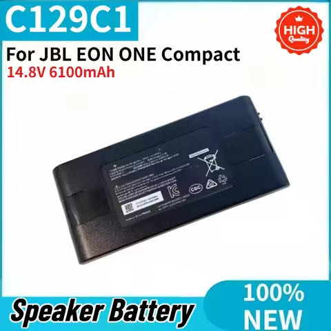 C129C1 High Quality Speaker Battery 14.8V 6100mAh For JBL EON ONE Compact Brand New Replacement Batt