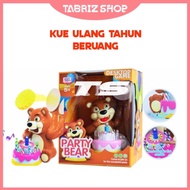 MJ706 Mainan Permainan Maenan Kue Roti Ulang tahun Ultah BeruangHappy