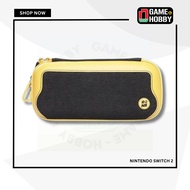 Nintendo Switch 2 IINE EVA Black Yellow Fabric Case - IINE Genuine Product