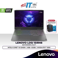 Lenovo LOQ 15IRH8 15.6" FHD Gaming Laptop (Intel® Core™ i5-12450H | 8GB | 512GB SSD | RTX™ 3050) 82X