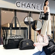 專櫃贈品🎁Chanel專櫃vip贈品黑金/銀網紗袋 兩件套 
一個大➕️一個細
9月2號截單🚫
🎁9月9號到貨
➕️精選好物推介➕️正品正貨💯
🌸買兩件即減$20🌸

🌼代購優惠$349  2起$33