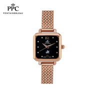 [สินค้าใหม่] PPC-EA10 นาฬิกาข้อมือ นาฬิกาข้อมือผู้หญิง เรียบหรู ประกัน 1 ปี แบรนด์ PPC FONTAINEBLEAU