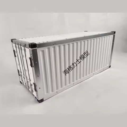 RC 20ft Container Box for TAMIYA RC 1/14 Scale Semi Trailer Tractor Truck Car Toys DIY Model Parts A