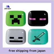 Skater Melamine Mini Plates Set of 4 8cm x 8cm Minecraft MPSQ1-Q-A Home & Kitchen Tableware Glasswar