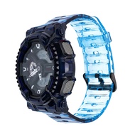TPU ยาง Bezel + สำหรับ G-SHOCK GA-100 GA-110 GA-120 GD-100 GD-110 GD-120 GLS-100 GAX-100 GA-140สไตล์