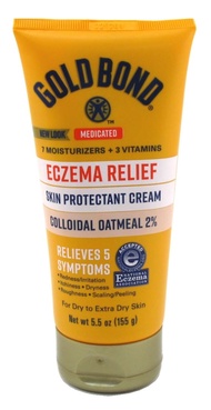 Eczema Relief Cream, 2% Colloidal Oatmeal, 5.5 oz Gold Bond Eczema Relief Cream, 2% Colloidal Oatmea