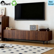 Yuri Modern 180/200CM TV cabinet / kabinet TV/ rak tv/almari tv/Rak TV Gantung  Hanging TV Cabinet