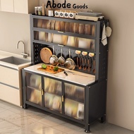 Kitchen Organiser Stone Sideboard Storage Cabinet Dust-Proof Cabinet Kitchen Cabinet Kitchen Island 
