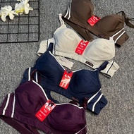 KATUN GOLDEN NICK 863 Sports Bra Sports Bra Size 34-38 | 1 PIECE l UNIT OF COTTON BRA WITHOUT WIRE