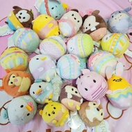 Sanrio Tsum Plush Plushy Stuffed Keychain 三丽鸥叠叠乐娃娃公仔挂饰 Melody Kitty Cinnamoroll Gudetama Twinstar Do